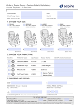 Aspire Raphael  Custom Form