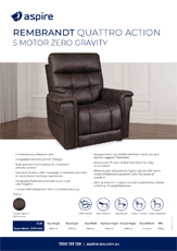 Aspire Rembrandt Lift Recline Chair Flyer